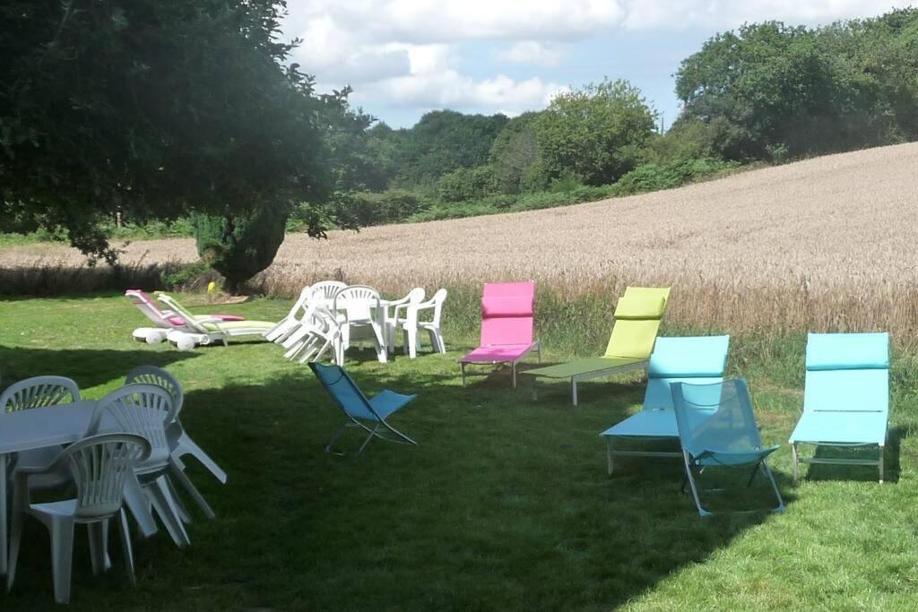 16Bis 1Ch, 2-4Pers, Jardin Les Gites Bigoudens Plonéour-Lanvern Zewnętrze zdjęcie
